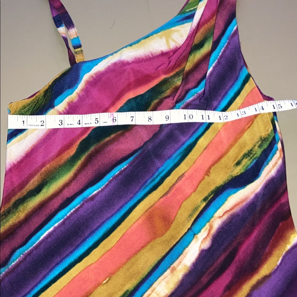 Abstract multicolored dress - Picture 4 of 4